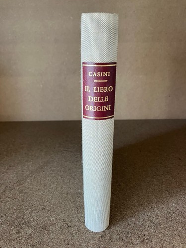 Libro delle origini storia - origini,