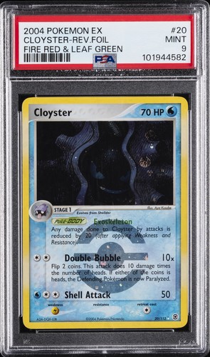 Pokemon cloyster reverse - cloyster, holo
