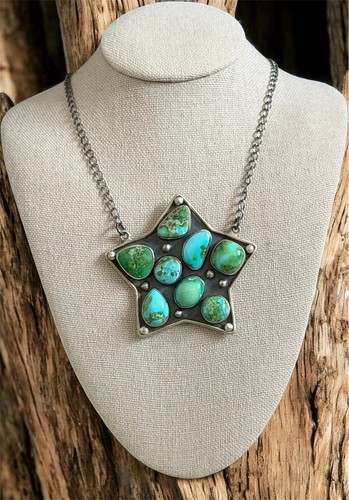 Collana stella turchese - collana,