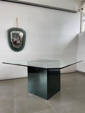 Tavolo “Blok” in cristallo