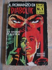 DIABOLIK ROMANZO NUMERO UNO NO