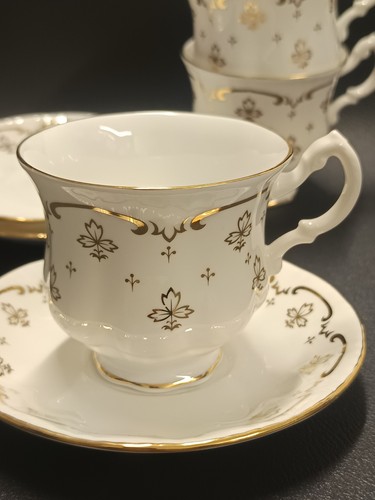 Tazze inglesi con piattini - 3,