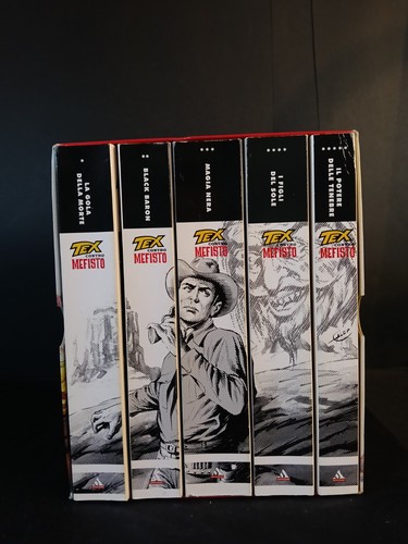 Tex cofanetto mefisto completo - cofanetto,