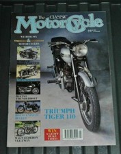 Classic Motorcycle March 1991- Sunbeam Outfit, AJS 350, Bullet, Magnat-Debon