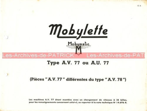 Motobecane mobylette au - mobylette, 77