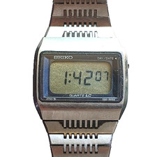 Orologio Seiko Japan F033-5020 Quarzo LC Data Giorno