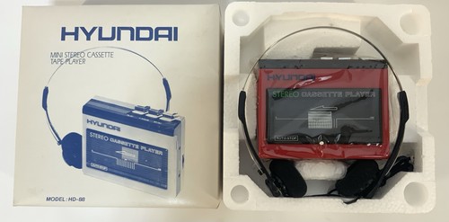 Cuffie lettore cassette stereo