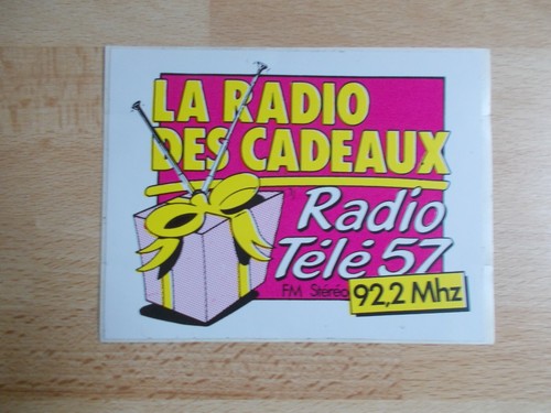 Adesivo radio tele - radio, 57
