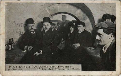 Cpa paris caveau des - paris,