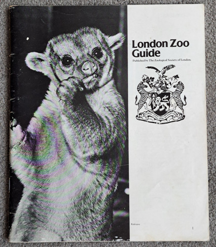 Vintage london zoo guide - vintage,