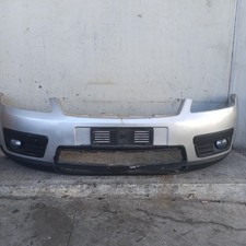 Paraurti Anteriore con Fendinebbia Ford C-Max 1 Serie MK1 2005 Grigio Chiaro