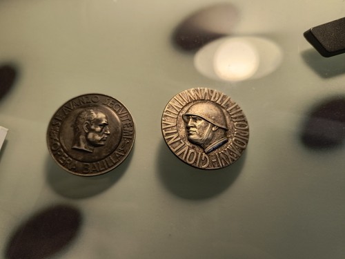 Coppia medaglioni ventennio - coppia,