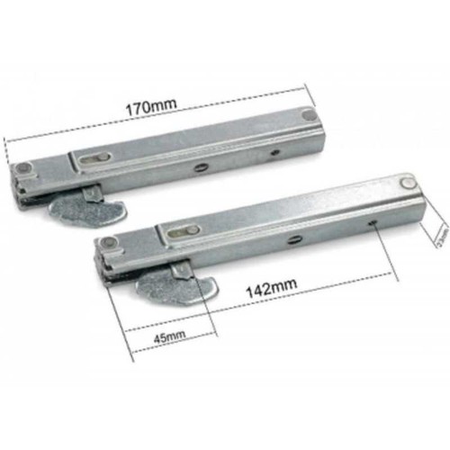 Kit 2pz coppia cerniera porta - kit,