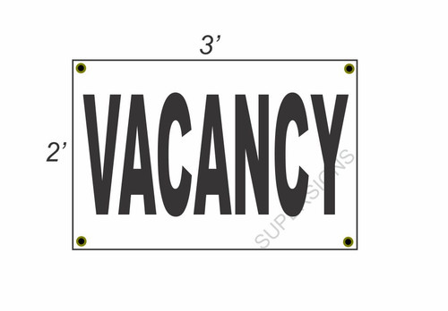 Insegna striscione 2x3 vacancy - insegna,