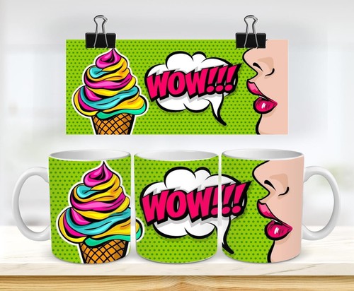 Tazza latte mug pop art - pop,
