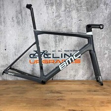 Telaio freno a disco BMC Teammachine SLR01 2020 58 cm grigio carbonio/bianco 2003 g