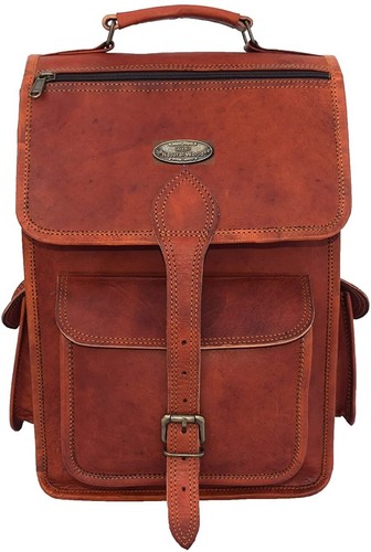 Borsa zaino vera pelle - vera,