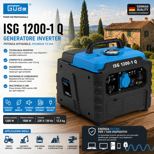 Güde generatore inverter - güde,