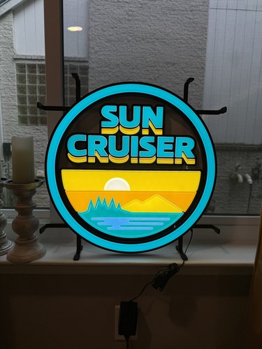 Insegna led sun cruiser - sun, iced