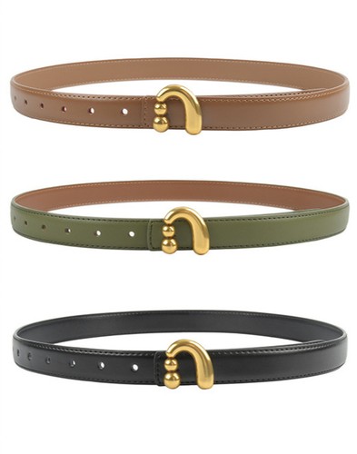 Cintura jeans donna vera pelle