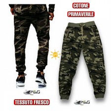 PANTALONE MILITARE COTONE