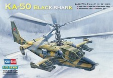 Hobbyboss Kit di montaggio per elicottero russo Ka-50 Black Shark in scala 1