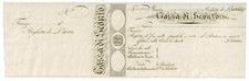 1000 LIRE NON EMESSO CON MATRICE CASSA DI SCONTO DI FIRENZE 08/05/1817 SUP+