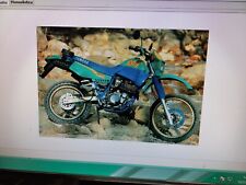 KIT ADESIVI YAMAHA XT600 1989 1990 3PW COLORE VERDE BLU ORIGINALI