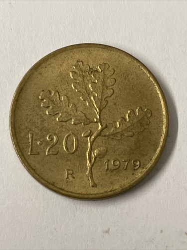 Repubblica italiana 20 lire - repubblica,