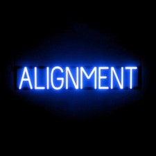 SpellBrite ALIGNMENT Sign |