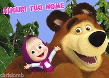 Cialda MASHA E L'ORSO