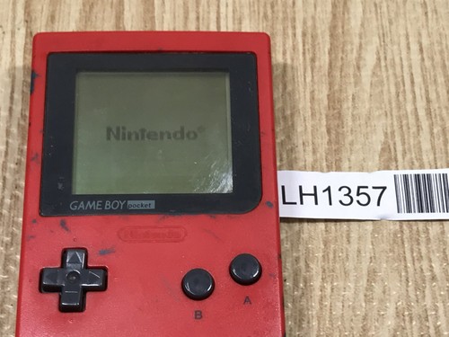 Gameboy pocket console rossa - console,