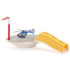 ELIPORTO cm 22 1:87 Siku Diorami Modellino Nuovo