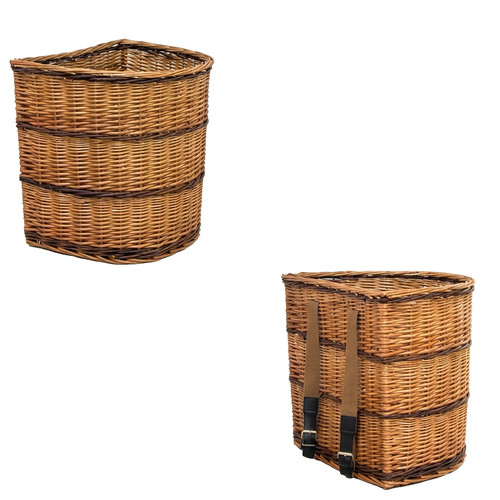 Cesto vimini gerla zaino - vimini,