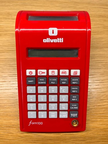 Olivetti form 100 - olivetti, registratore
