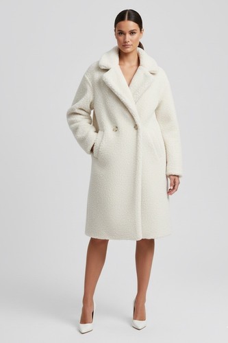 Giacca cappotto sherpa