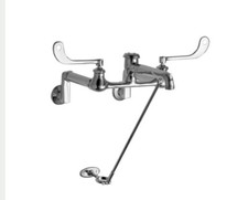 Chicago Rubinetti Rubinetto di servizio per lavandino in cromo lucido 815-VBXKCP H3