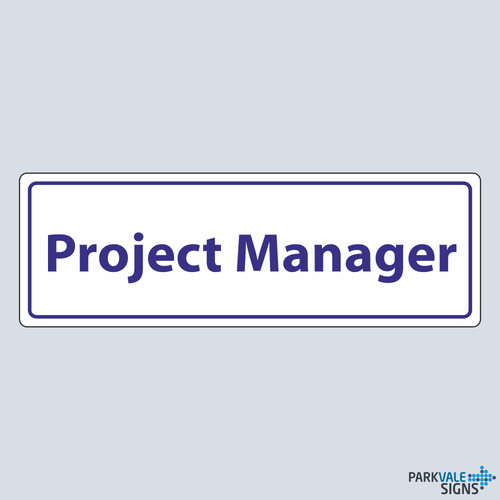 Insegna porta project - project, manager
