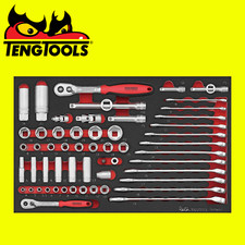 Teng Tools TEFSK57-P Set di chiavi e prese FOAM3 57 pezzi