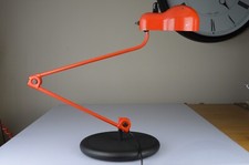 Stilnovo "Topo" Rossa Lampada da Tavolo Designer Joe Colombo I°Serie Italy 1970s