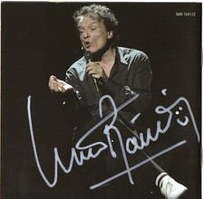 Massimo ranieri signed album - signed,
