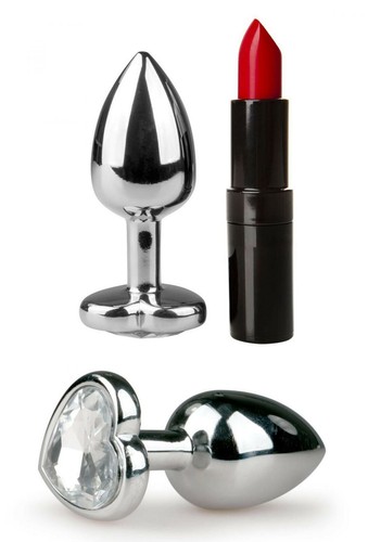 Plug anale acciaio con - plug,