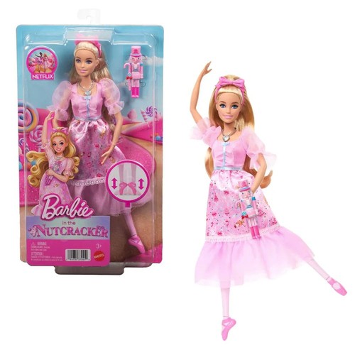 Barbie schiaccianoci bambola - barbie,