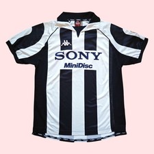 Juventus 1997 1998 Kappa Gara Vintage Football Shirt Size M Del Piero Scudetto