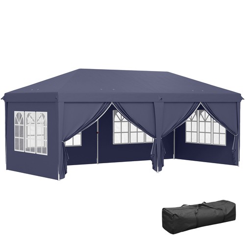 Outsunny gazebo pieghevole - outsunny,