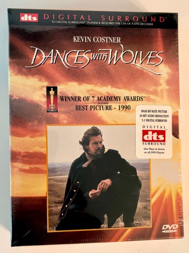 Dances with wolves dvd - dvd, 1990