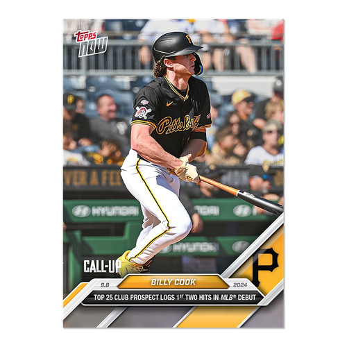 Billy cook 2024 mlb topps - cook,