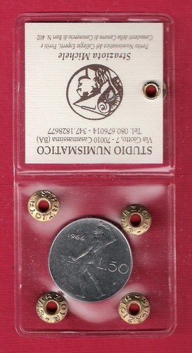 Lire 1964 vulcano - lire, perizia