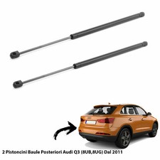 2 MOLLE  A GAS PISTONI PISTONCINI PORTELLONE BAGAGLI AUDI Q3 (8UB,8UG) DAL 2011