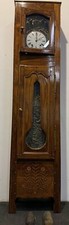 Antico orologio a pendolo da terra epoca XIX secolo Chatel a Pontivy Bretagna
